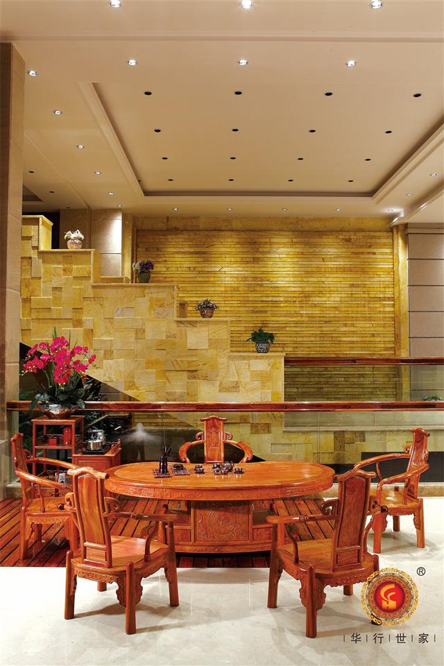 巴花1.5米/1.8米名仕一品茶臺6件套