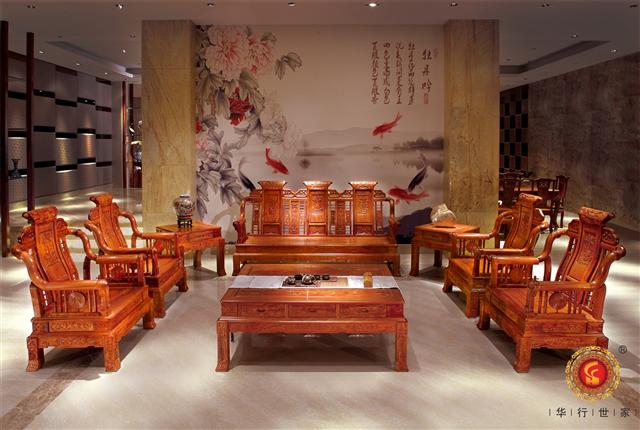 巴花漢宮沙發8件套