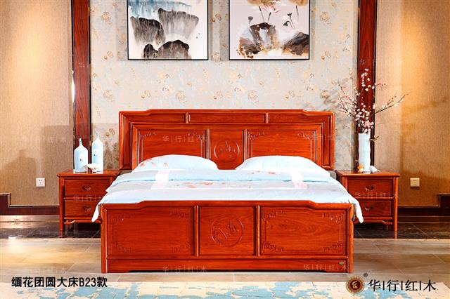 緬花團圓大床B23款