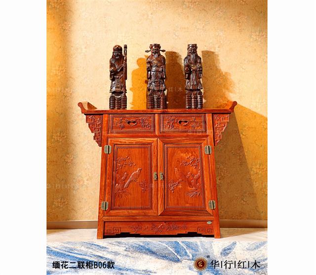 緬花二聯(lián)柜B06款