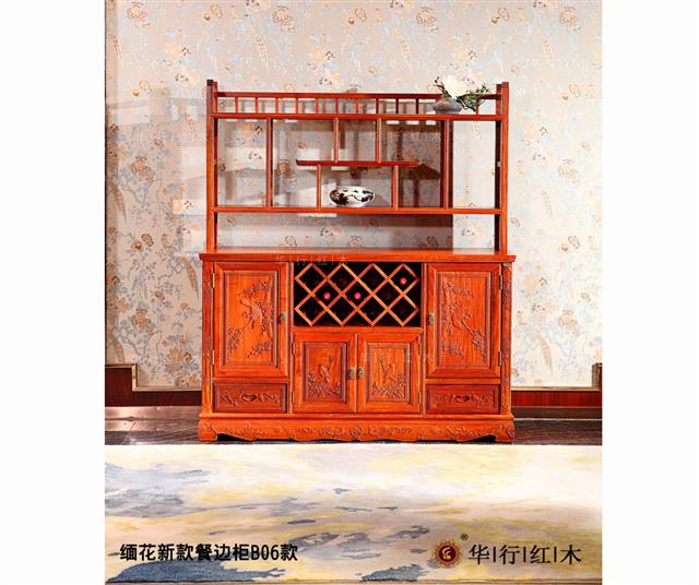 緬花新款餐邊柜B06款