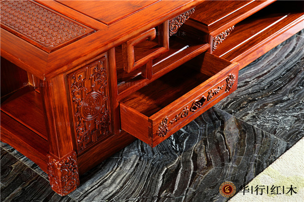 華行紅木 新中式家具 巴花家具