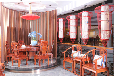 華行紅木 順德巴花 新中式家具